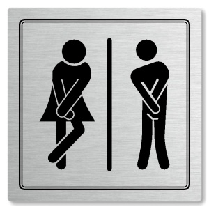 Piktogram WC společné